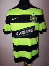 Neonowa koszula Nike Celtic Away 2009-2011 (L,Large Męska) jersay koszulka na sprzedaż  PL