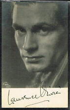 Laurence olivier autograph for sale  PETERSFIELD