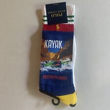 Polo Ralph Lauren Socks Kayak Expedition Whitewater Sportsman Stadium Equestrian for sale  Shipping to South Africa