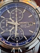 Seiko solar chronograph for sale  CARDIFF