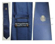 Cravatta tie blu usato  Portici