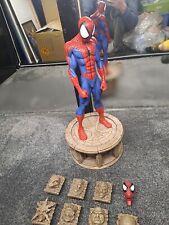 Custom spiderman statue d'occasion  Expédié en Belgium