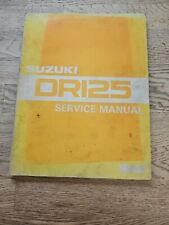 Suzuki dr125 service for sale  BUNGAY
