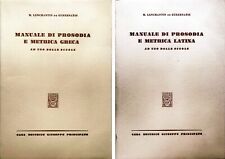 manuale latino usato  Milano