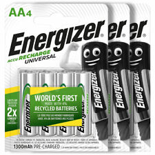 12 x Energizador Recargable Baterías AA Universal 1300 mAh Batería NiMh Paquete de 4, usado segunda mano  Embacar hacia Argentina