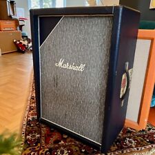 Gabinete amplificador de guitarra vintage 1967 Marshall listra de giz 1x18 Goodmans áudio, usado comprar usado  Enviando para Brazil