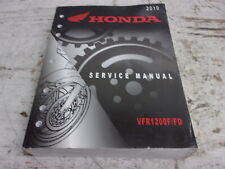 Honda Motorcycle 2010 VFR1200F/FD Manual de Serviço OEM Peça # 61MGE01 comprar usado  Enviando para Brazil