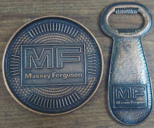 Conjunto de montanha-russa abridor de garrafas MASSEY FERGUSON bronze metal trator agrícola publicidade comprar usado  Enviando para Brazil