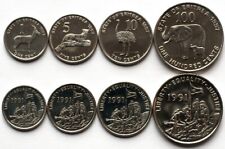 Eritrea 4 coins set 1991-1997 Animals (#4524), used for sale  Shipping to South Africa