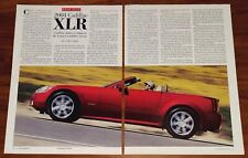 Cadillac xlr magazine for sale  Salt Lake City