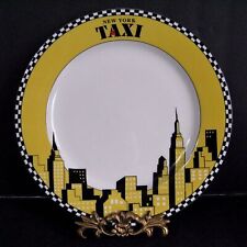 Usado, Prato de táxi New York City Studio Nova 12" placa de corte porcelana horizonte de Nova York comprar usado  Enviando para Brazil