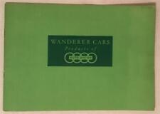 Auto union wanderer for sale  LEICESTER