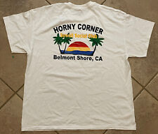 Camisa masculina Horny Corner Social Club Belmont Shore CA tamanho XL arco-íris comprar usado  Enviando para Brazil