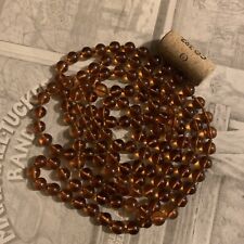 Amber glass bead for sale  Ireland