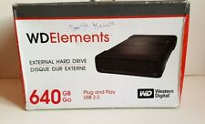 WD Elements 640 Go Hard Disk Esterno Da Scrivania 3,5 " (USB) Western Digital segunda mano  Embacar hacia Argentina