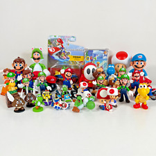 Super Mario Mixed Lot of 35 Figures Kart Toys Bundle Jakks World Of Nintendo for sale  Shipping to South Africa