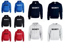 Security hoodie jumper for sale  HODDESDON