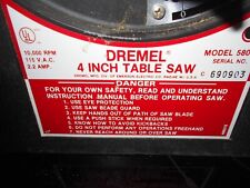 dremel table saw for sale  Marshfield