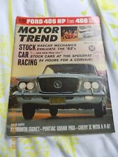 Motor trend plymouth for sale  WEYMOUTH