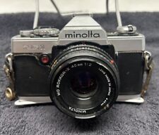 Usado, Cámara fotográfica Minolta XG1 35 mm réflex con lente Minolta Rokkor-X 45 mm 1:2 probada segunda mano  Embacar hacia Mexico