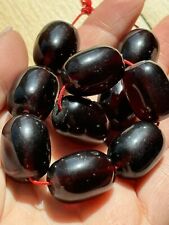 cherry amber bakelite beads for sale  Stamford