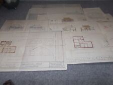 Six architects drawings for sale  CANTERBURY