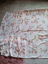 Floral voile curtain for sale  LEEDS