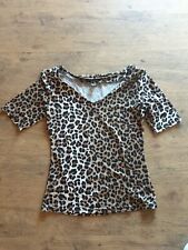 Tshirt leoparden muster gebraucht kaufen  Bickenbach