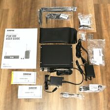 Sistema transmissor de monitor pessoal estéreo SHURE PSM300 P3T ~ NOVO kit incompleto comprar usado  Enviando para Brazil