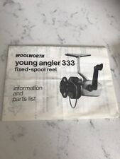 Woolworth young angler for sale  MANCHESTER