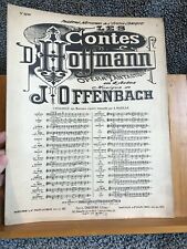 Offenbach contes hoffmann d'occasion  Rennes
