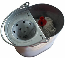 Galvanised mop bucket for sale  PETERBOROUGH