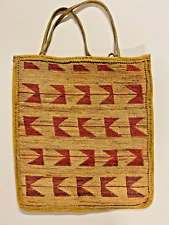 Bolsa de casca de milho nativa americana original; 13” x 14 1/2”; final dos anos 1800-início dos anos 1900’s comprar usado  Enviando para Brazil