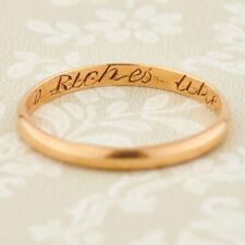 Gold posy ring for sale  RICKMANSWORTH