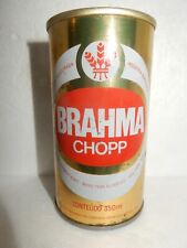 Usado, Lata de cerveja BRAHMA CHOPP aço reto do BRASIL (355ml) 02 latas de cerveja vazias!! comprar usado  Enviando para Brazil