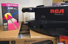 Videocámara y cargador con zoom digital VHS 72X de colección RCA CC4352 disparo automático funcionando segunda mano  Embacar hacia Mexico