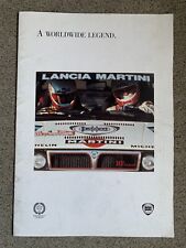 Lancia rally championship for sale  SALE