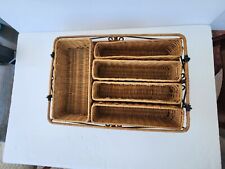 Vtg mcm wicker for sale  Denver