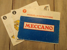 Anciens catalogues meccano d'occasion  Venelles