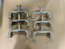 Used, LOT OF 6 -  Tri Clamp Sanitary 1" Stainless Steel U Fittings for sale  Shipping to South Africa