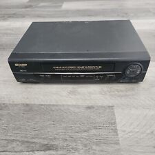 Reproductor de casete de video VHS VCR Sharp grabadora Hi-Fi VC-H800U probado sin control remoto segunda mano  Embacar hacia Argentina