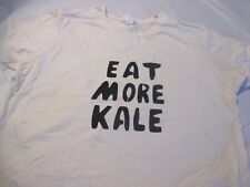 Used, EAT MORE KALE t shirt Vermont vegetarian vegan garden organic cotton XXL adult for sale  Shipping to South Africa