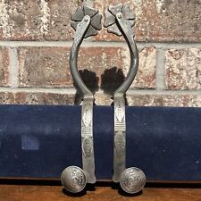 Steve Barnard Handmade Double Mounted Spurs for sale  Shipping to South Africa