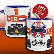 Usado, Taza de coche y casco de fórmula 1 Max Verstappen 2024 segunda mano  Embacar hacia Argentina