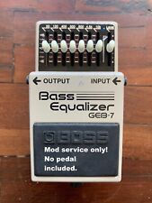 Modifique seu Boss GEB-7 EQ equalizador efeitos alquimia áudio mod serviço (sem pedal) comprar usado  Enviando para Brazil