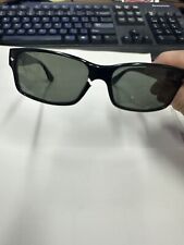 Óculos de sol polarizado Persol 2803-S preto retangular 95/58 16 140 comprar usado  Enviando para Brazil