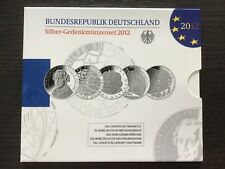 Silber gedenkmünzenset 2012 gebraucht kaufen  Sankt Augustin