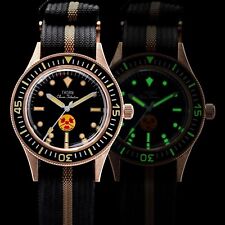 Relógio automático THORN Fathoms Fifty CUSN8 bronze NH35 mergulhador 200M sem radiações comprar usado  Enviando para Brazil