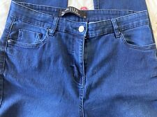 Simply Be Lexi Blue Jeans High Waist Slim Size 12 for sale  Shipping to South Africa