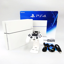 Sony PS4 PlayStation 4 500GB Glacier Branco CUH-1200A com Controle Usado , usado comprar usado  Enviando para Brazil